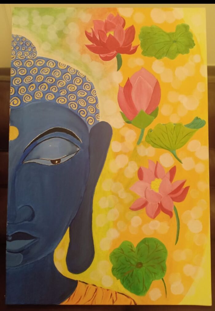 32, Started Painting 2 Years Back To Battle Depression