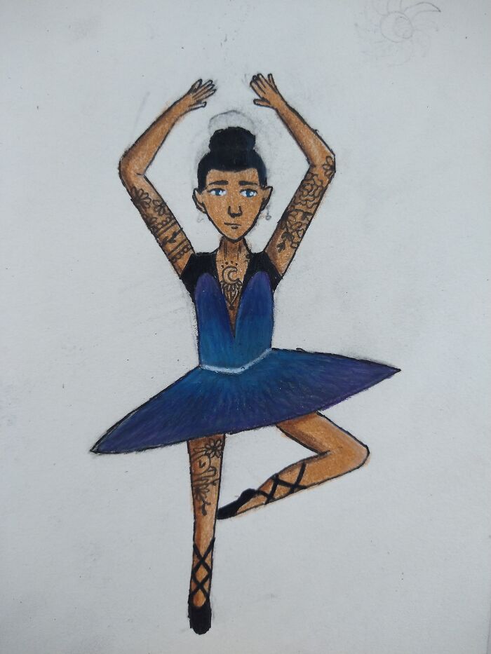 I'm A Self Taught Artist And This Is One Of My Latest Drawings.