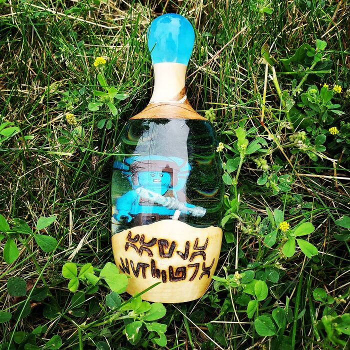 I Make Tiny Wood And Resin Dioramas Often With LEGO.