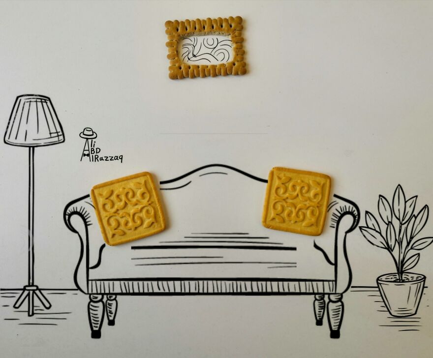 I Draw Interactive Illustrations Using Everyday Objects