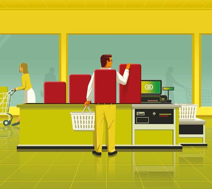 Illustrations Depicting Society Life By Stephan Schmitz (55 New Pics)