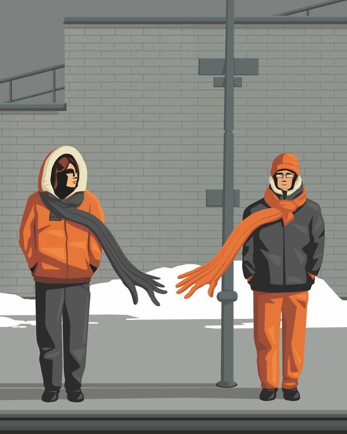 Illustrations Depicting Society Life By Stephan Schmitz (55 New Pics)