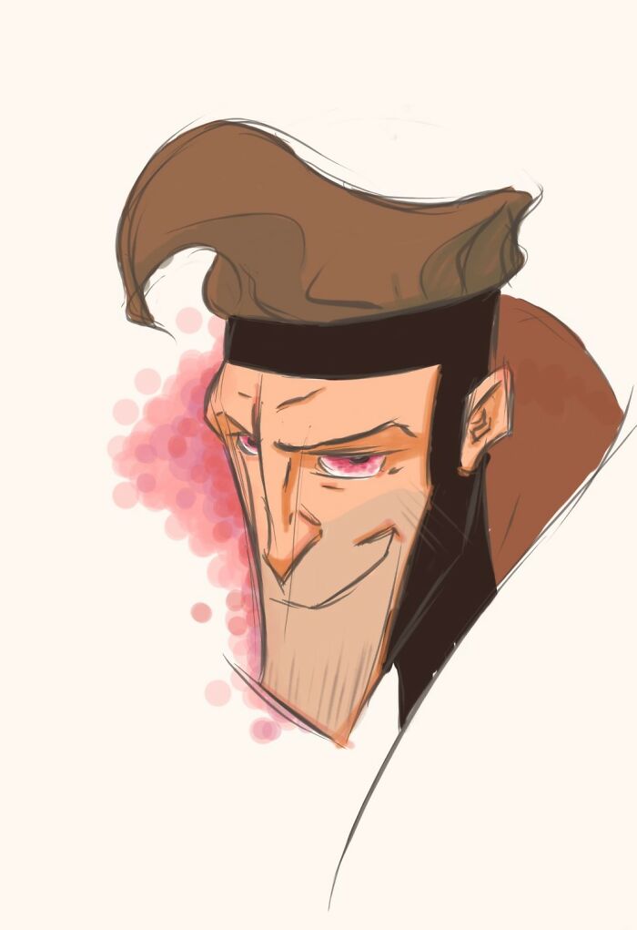 Random iPad Drawings - Gambit
