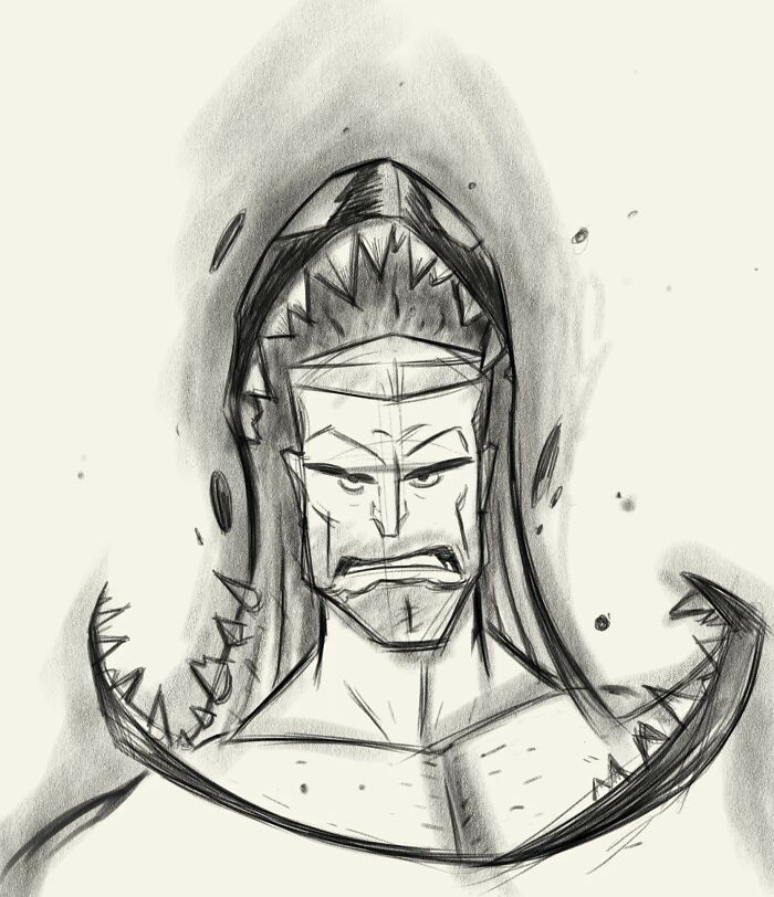 More Random iPad Drawings - Venom