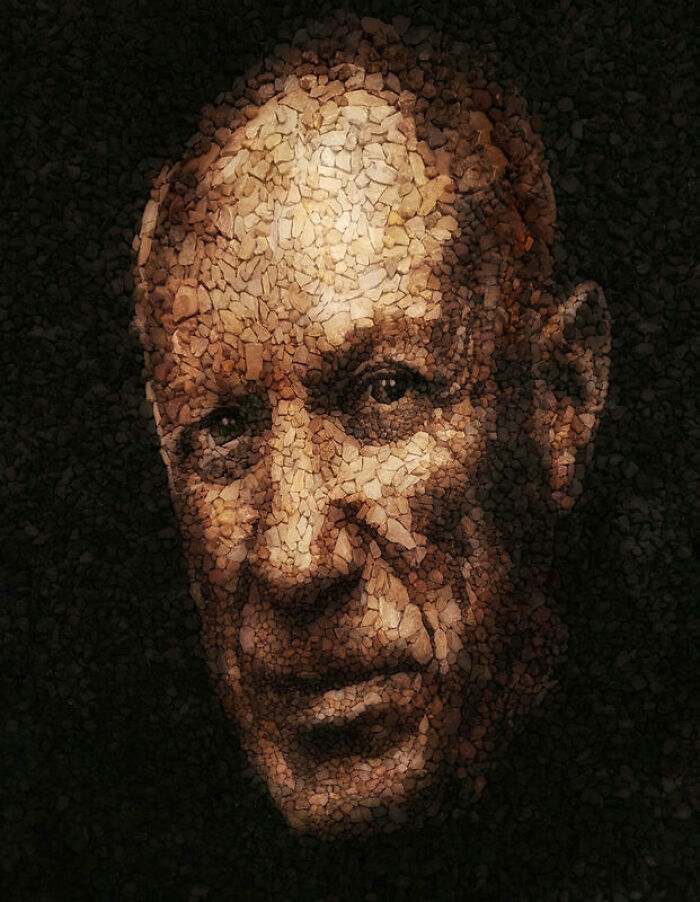 Justin Bateman's Pebble Mosaics