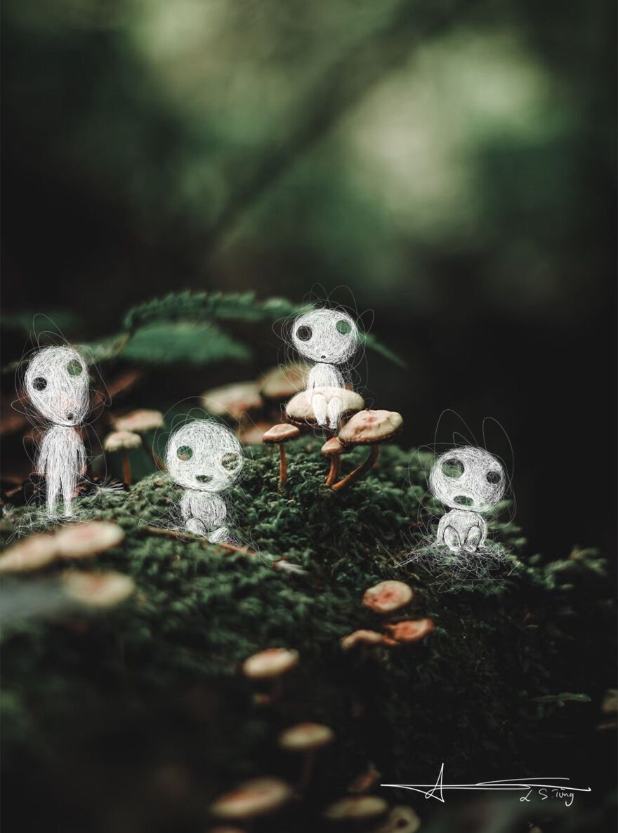 My Illustrations Of Animals And Cute Things In The Forest