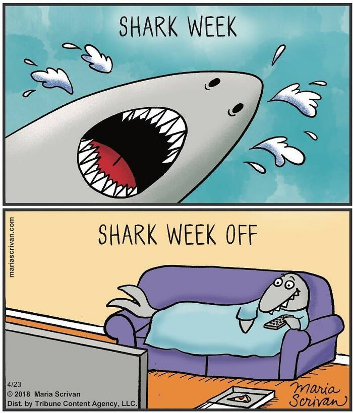 Maria Scrivan's Brilliant Comics Will Make You Smile Today