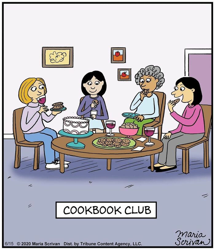 Maria Scrivan's Brilliant Comics Will Make You Smile Today