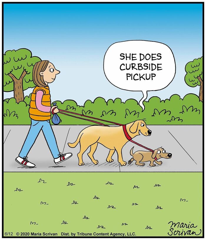 Maria Scrivan's Brilliant Comics Will Make You Smile Today