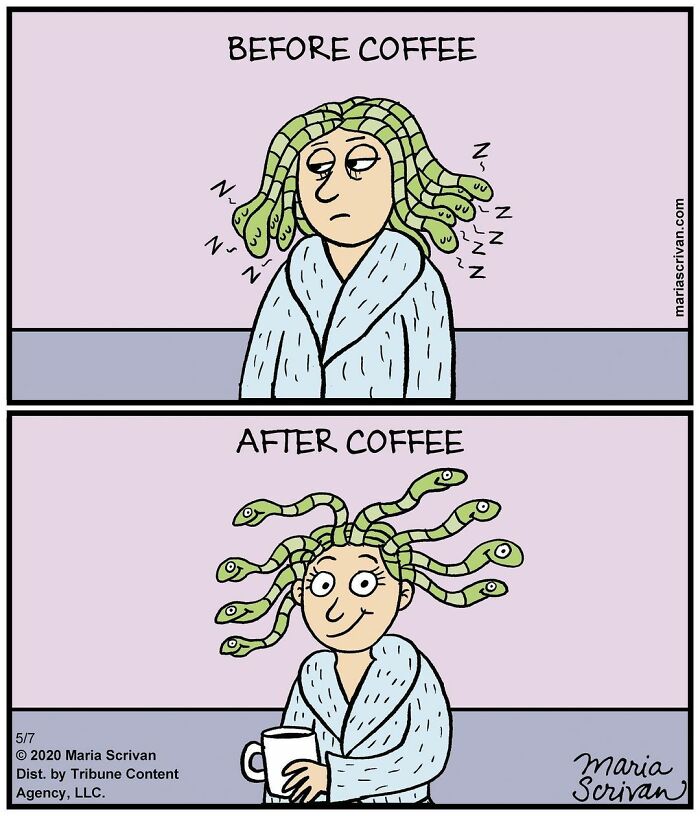 Maria Scrivan's Brilliant Comics Will Make You Smile Today