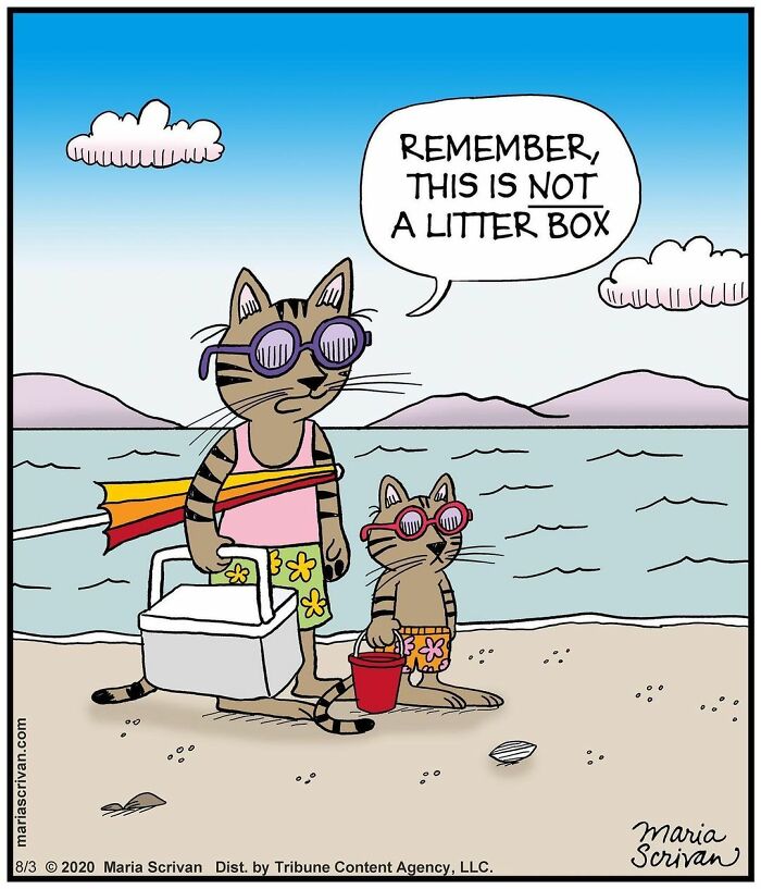 Maria Scrivan's Brilliant Comics Will Make You Smile Today