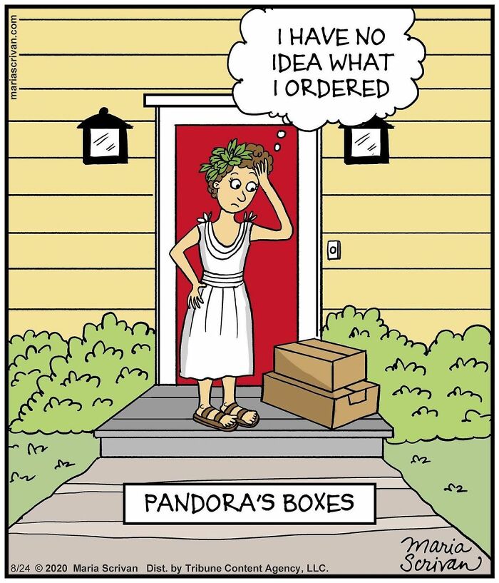 Maria Scrivan's Brilliant Comics Will Make You Smile Today