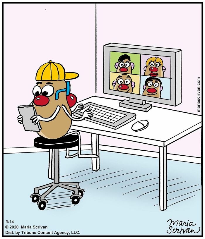 Maria Scrivan's Brilliant Comics Will Make You Smile Today