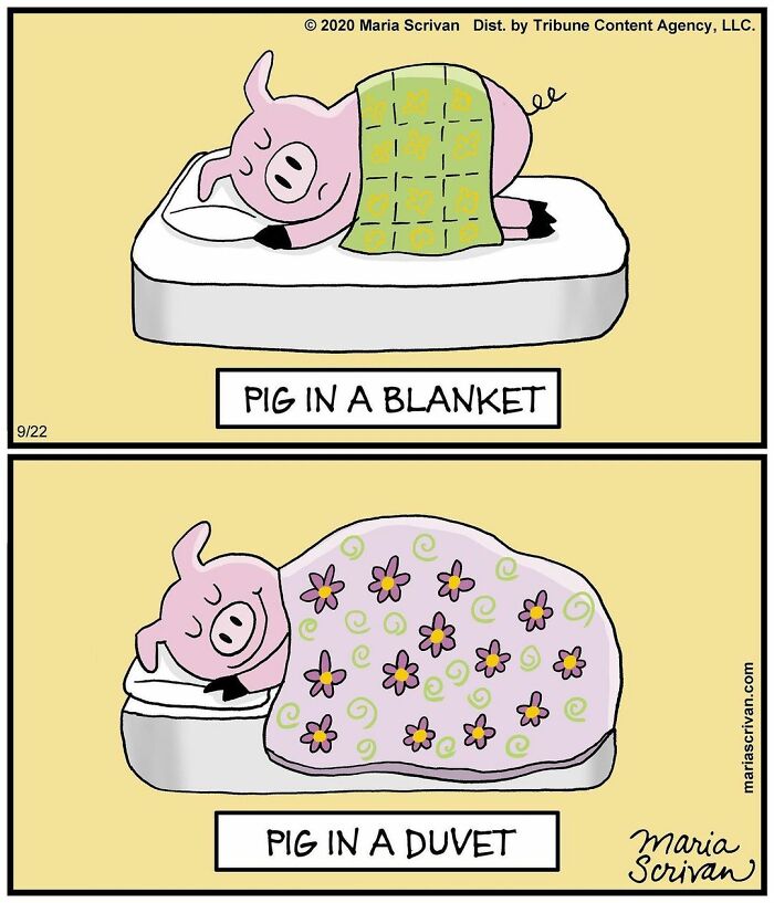 Maria Scrivan's Brilliant Comics Will Make You Smile Today