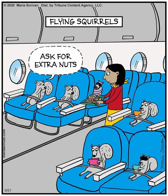 Maria Scrivan's Brilliant Comics Will Make You Smile Today