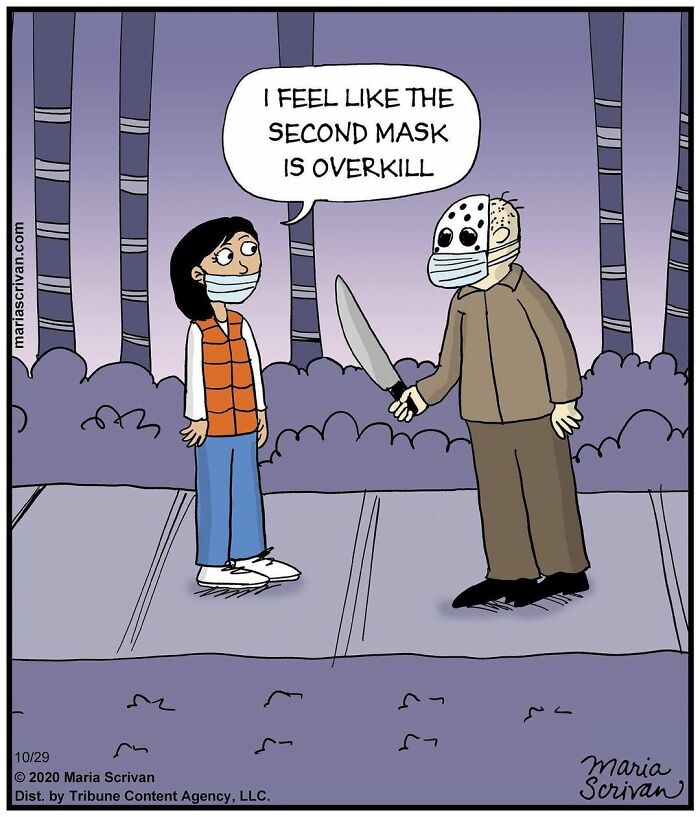 Maria Scrivan's Brilliant Comics Will Make You Smile Today