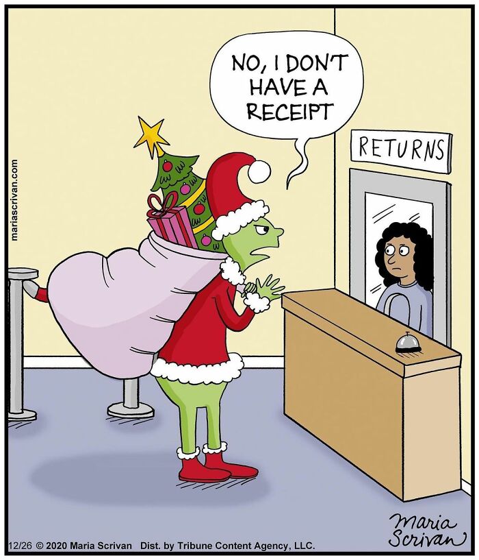 Maria Scrivan's Brilliant Comics Will Make You Smile Today