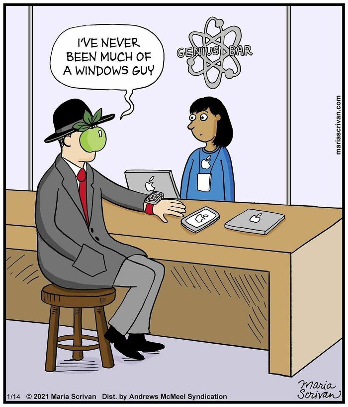 Maria Scrivan's Brilliant Comics Will Make You Smile Today