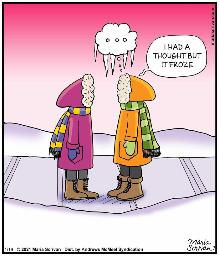 Maria Scrivan's Brilliant Comics Will Make You Smile Today