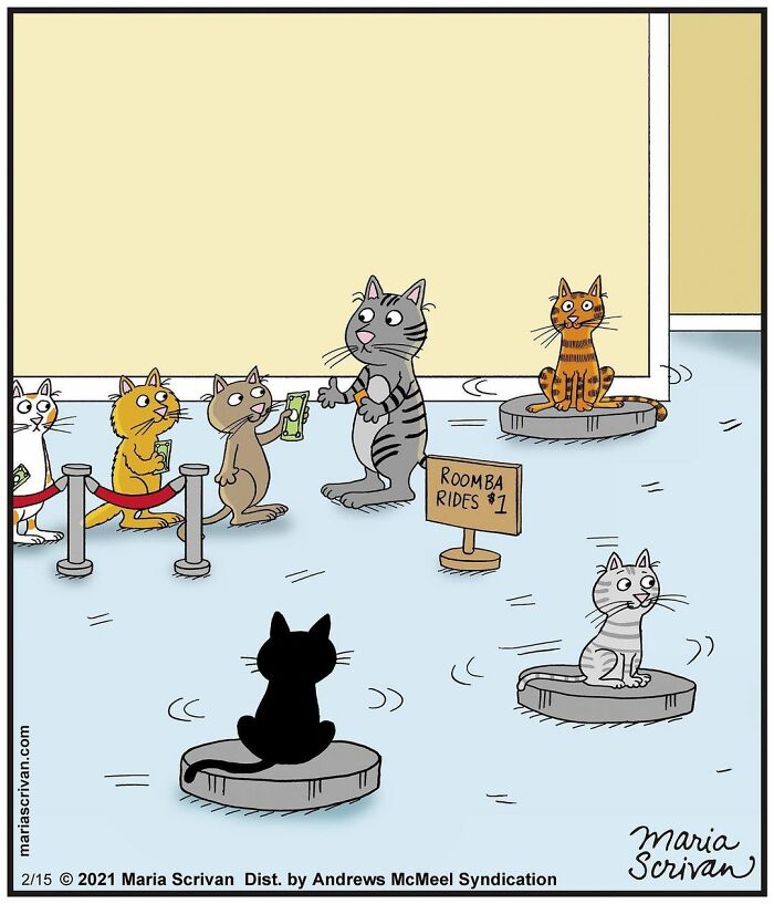 Maria Scrivan's Brilliant Comics Will Make You Smile Today