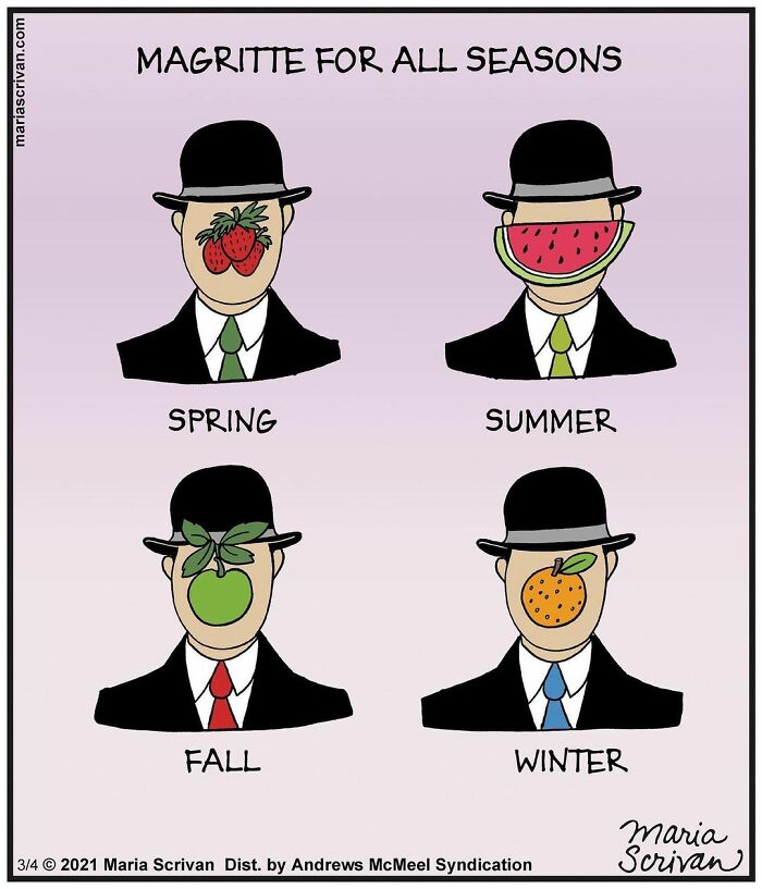 Maria Scrivan's Brilliant Comics Will Make You Smile Today