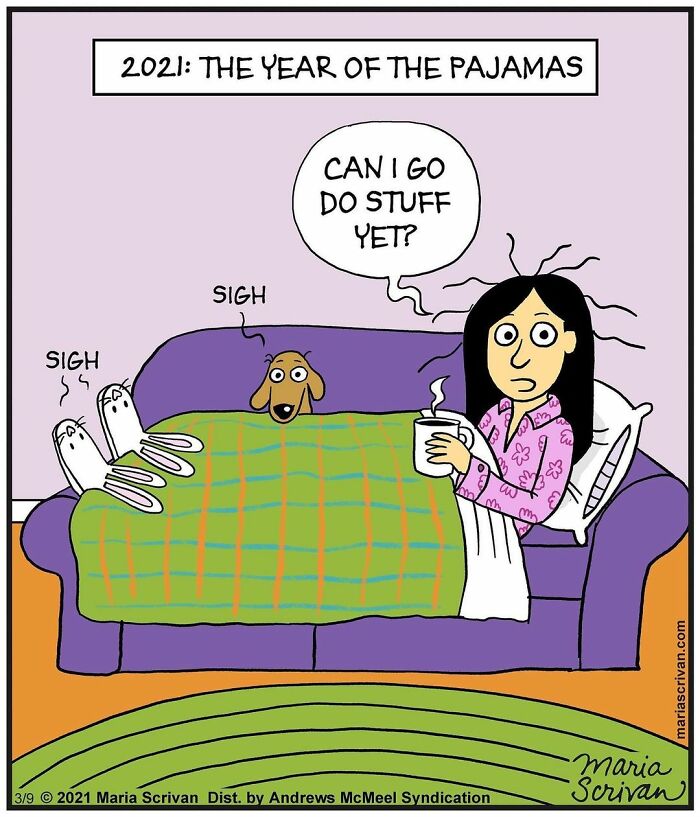 Maria Scrivan's Brilliant Comics Will Make You Smile Today