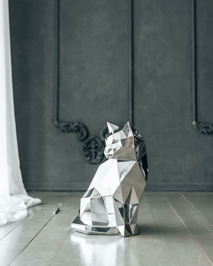 Meet Andrei Kazantsev's Insane Faceted Metal Sculptures