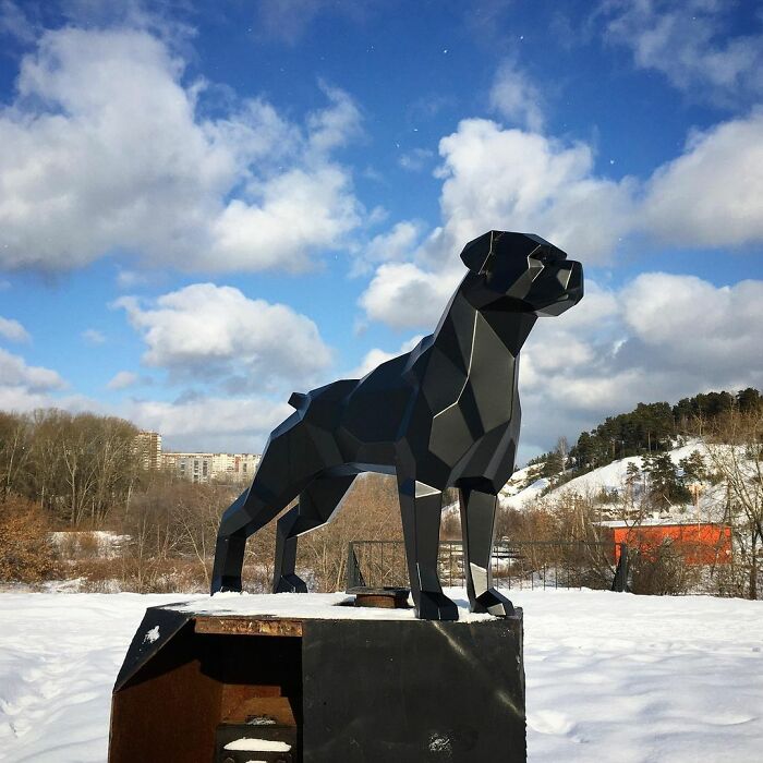 Meet Andrei Kazantsev's Insane Faceted Metal Sculptures