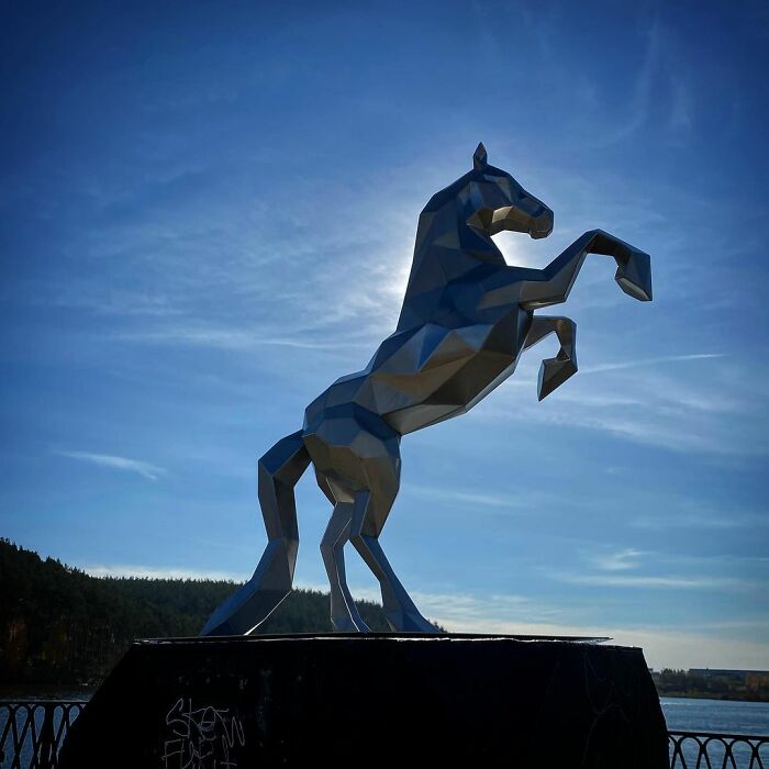 Meet Andrei Kazantsev's Insane Faceted Metal Sculptures