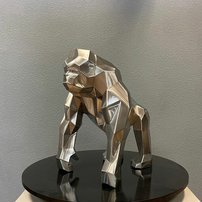 Meet Andrei Kazantsev's Insane Faceted Metal Sculptures