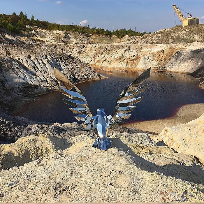 Meet Andrei Kazantsev's Insane Faceted Metal Sculptures