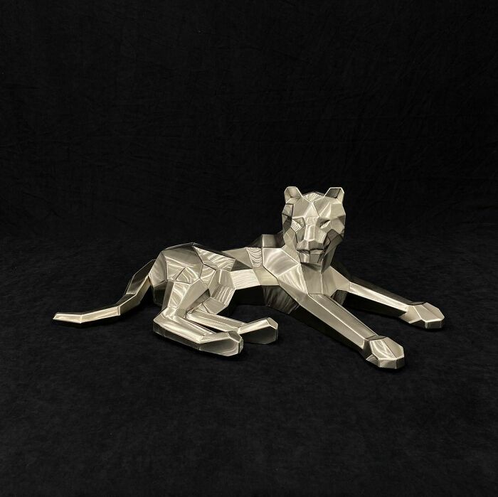 Meet Andrei Kazantsev's Insane Faceted Metal Sculptures