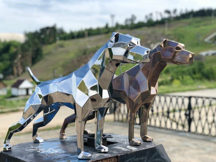Meet Andrei Kazantsev's Insane Faceted Metal Sculptures