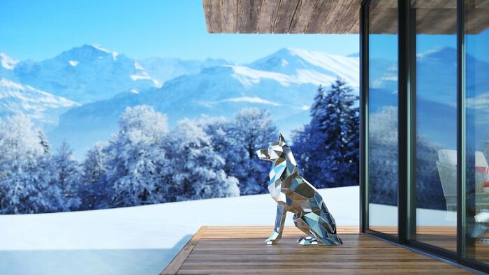 Meet Andrei Kazantsev's Insane Faceted Metal Sculptures