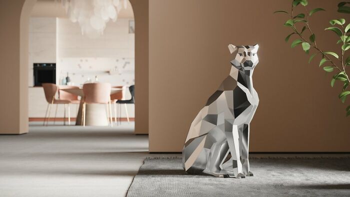 Meet Andrei Kazantsev's Insane Faceted Metal Sculptures