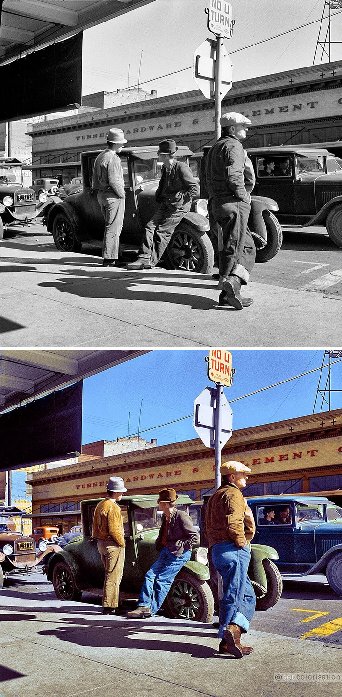 Modesto, California By Dorothea Lange, 1937