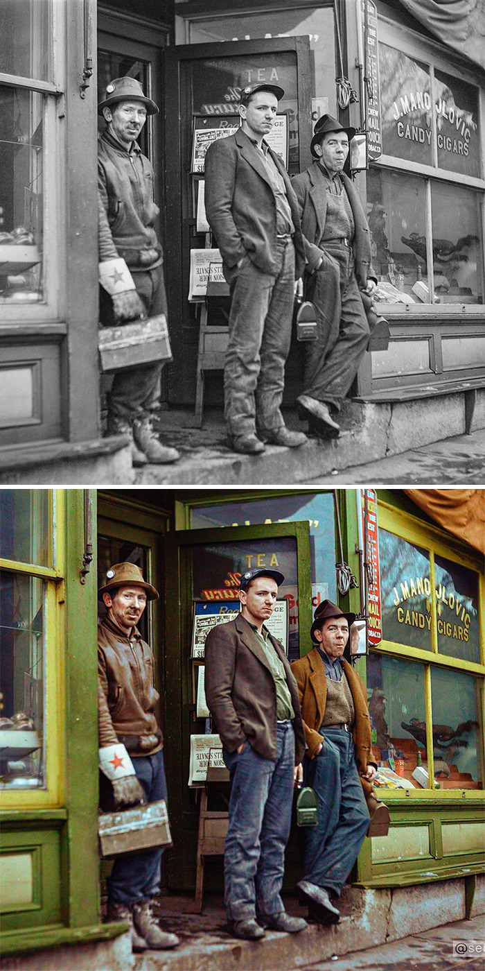 Ambridge Pennsylvania, 1941. Photo By John Vachon