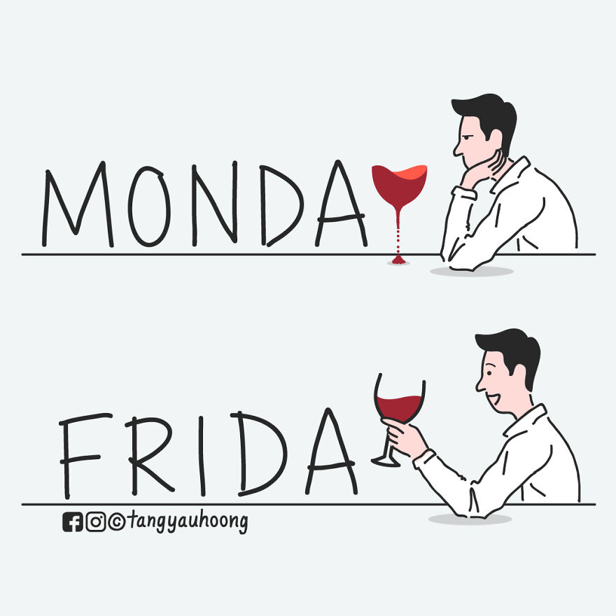 I Drew 23 Comics To Show How Unexpected Surprises Happen When We Look At Things Differently.