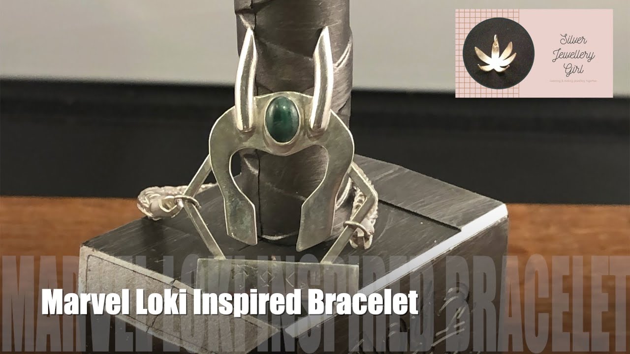 I Made A Sterling Silver Loki Bracelet, To Celebrate The Best Marvel Character!