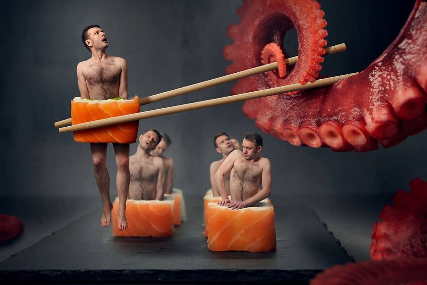 Photoshop Master Merges Real And Digital World Into Amazing Montages