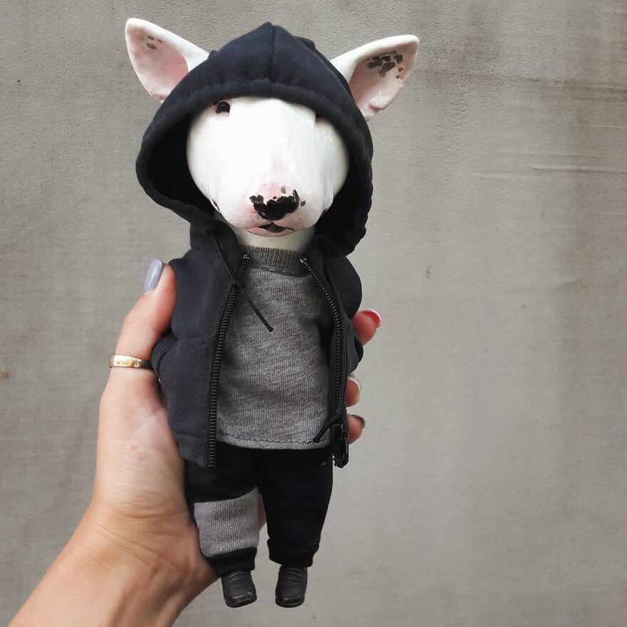 Russian Artist Makes Clay Dolls That Are Cute And Fashionable