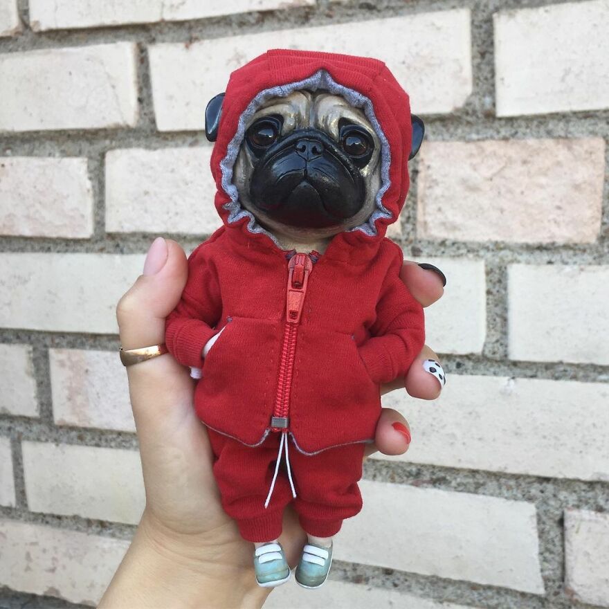Russian Artist Makes Clay Dolls That Are Cute And Fashionable