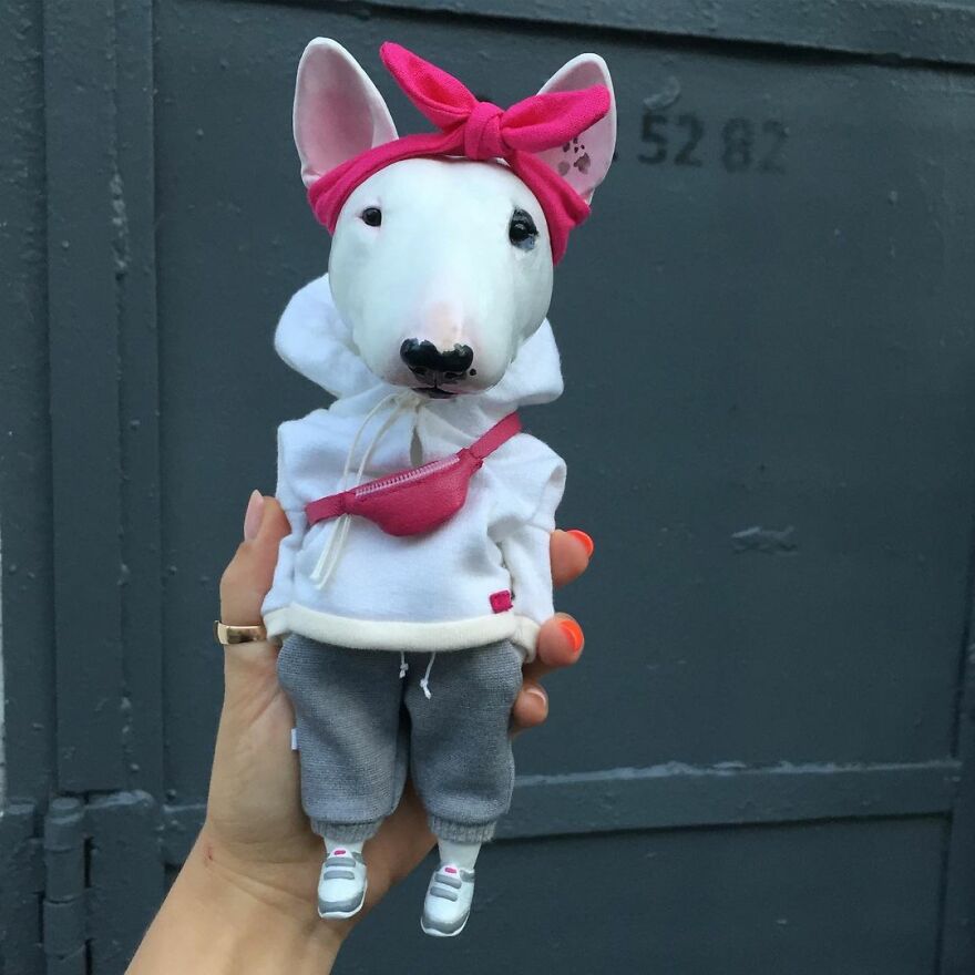 Russian Artist Makes Clay Dolls That Are Cute And Fashionable