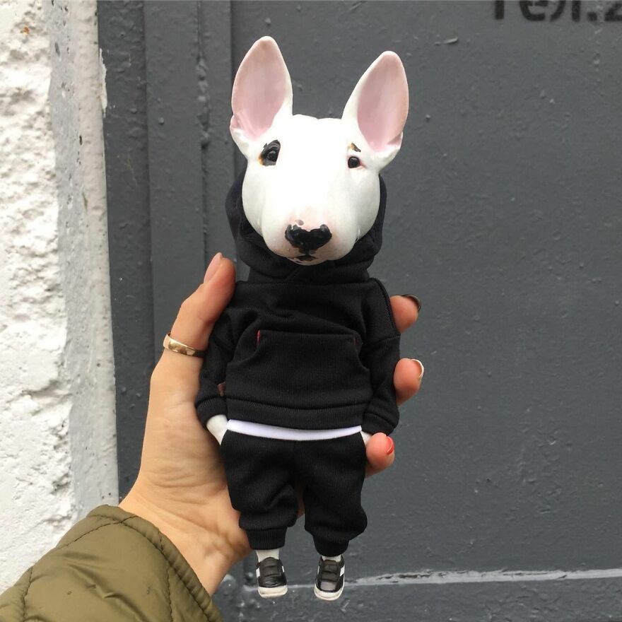 Russian Artist Makes Clay Dolls That Are Cute And Fashionable