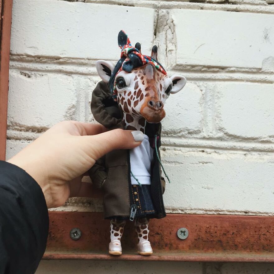 Russian Artist Makes Clay Dolls That Are Cute And Fashionable