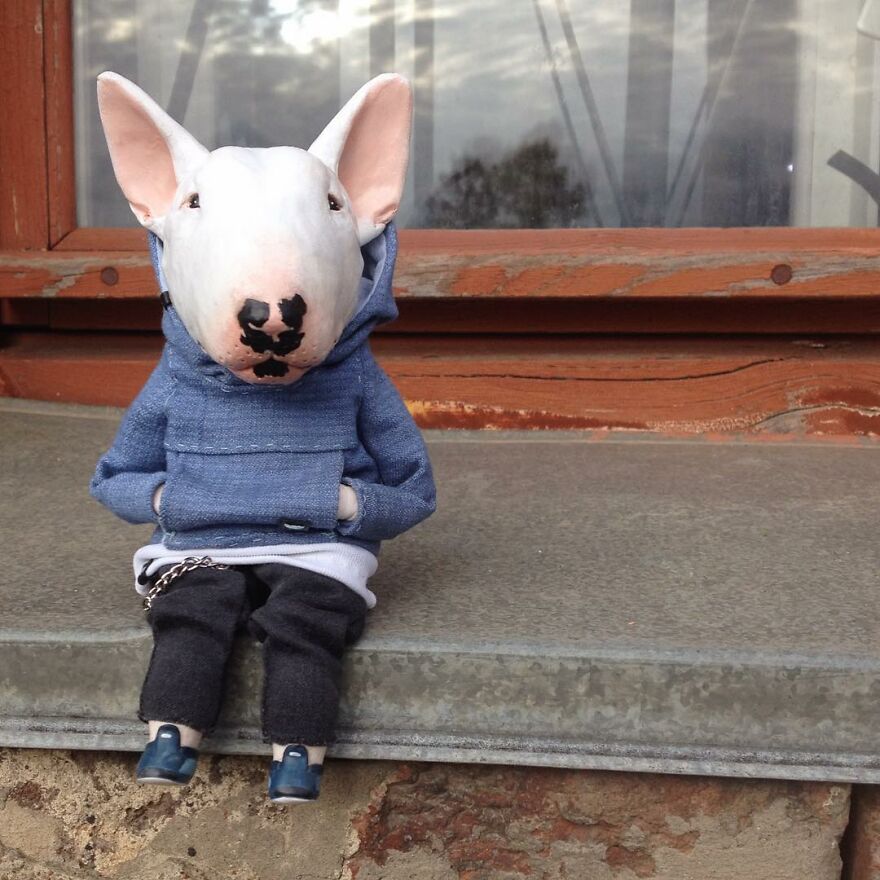 Russian Artist Makes Clay Dolls That Are Cute And Fashionable