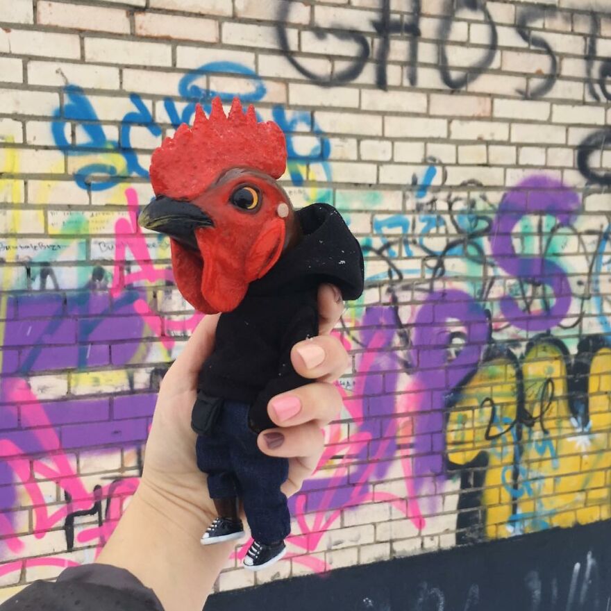 Russian Artist Makes Clay Dolls That Are Cute And Fashionable