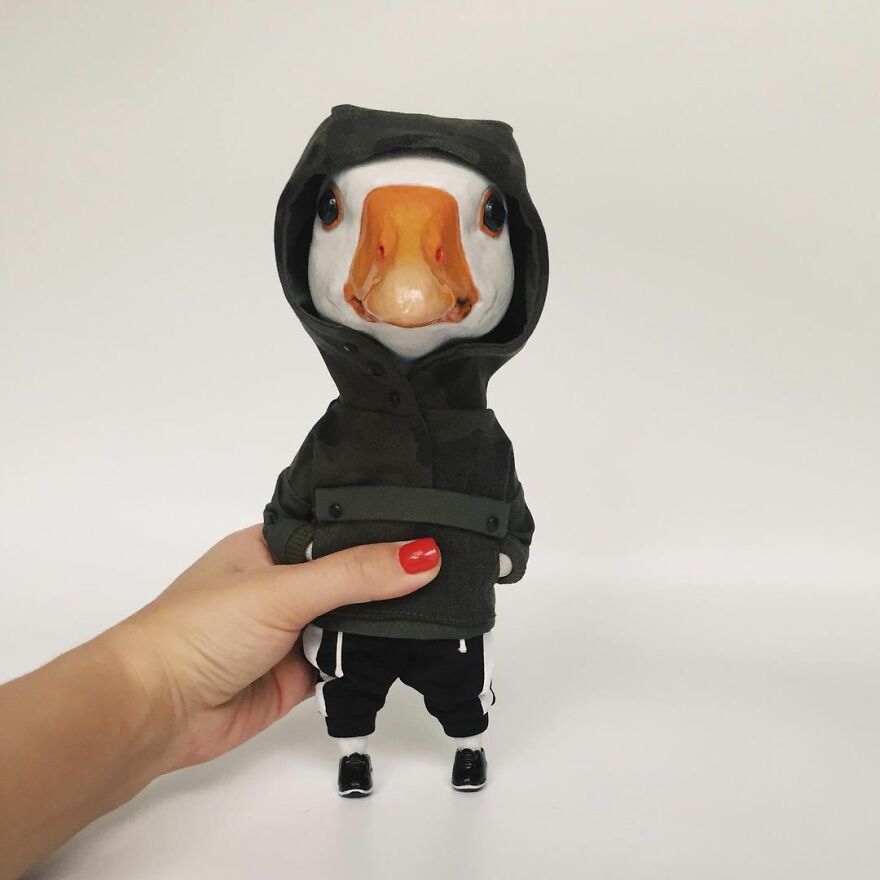 Russian Artist Makes Clay Dolls That Are Cute And Fashionable