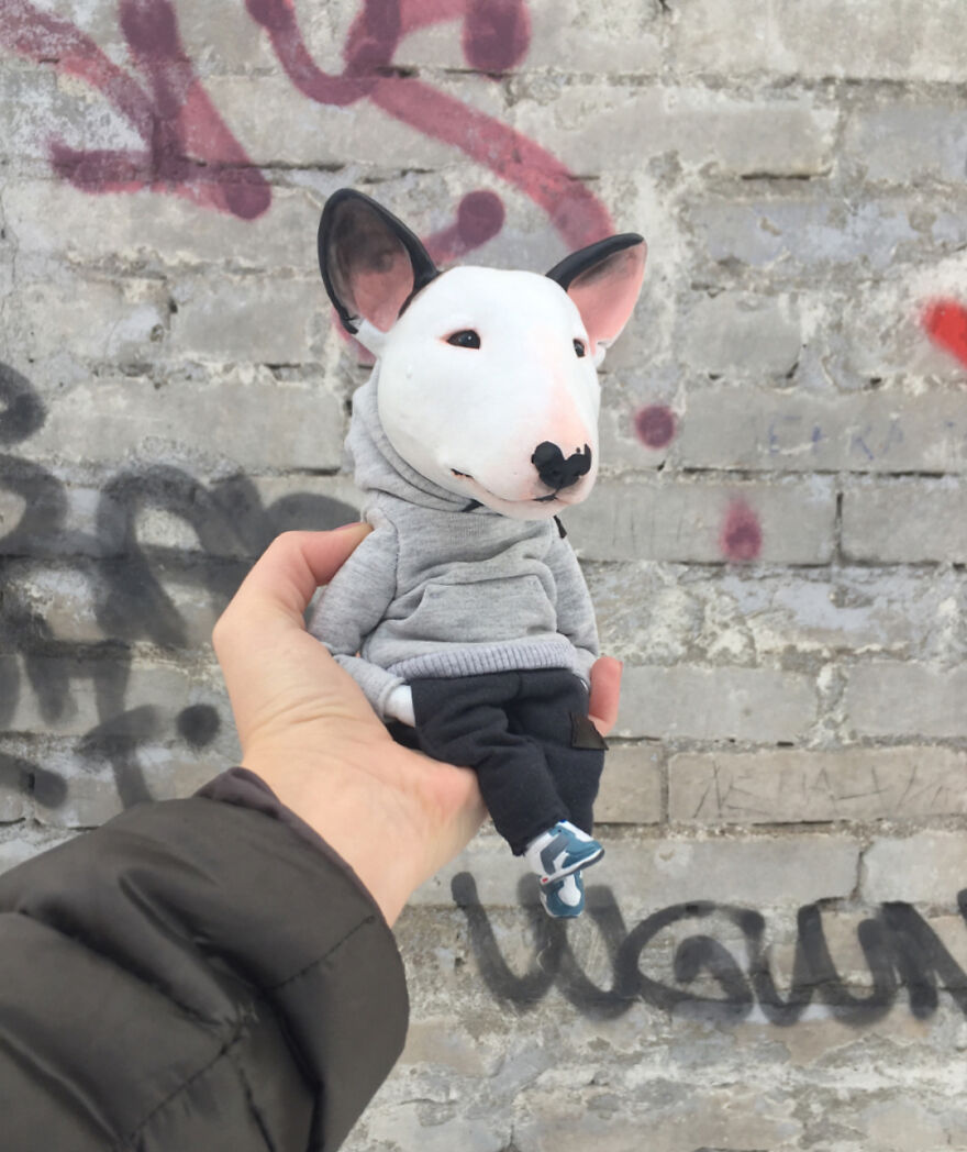 Russian Artist Makes Clay Dolls That Are Cute And Fashionable