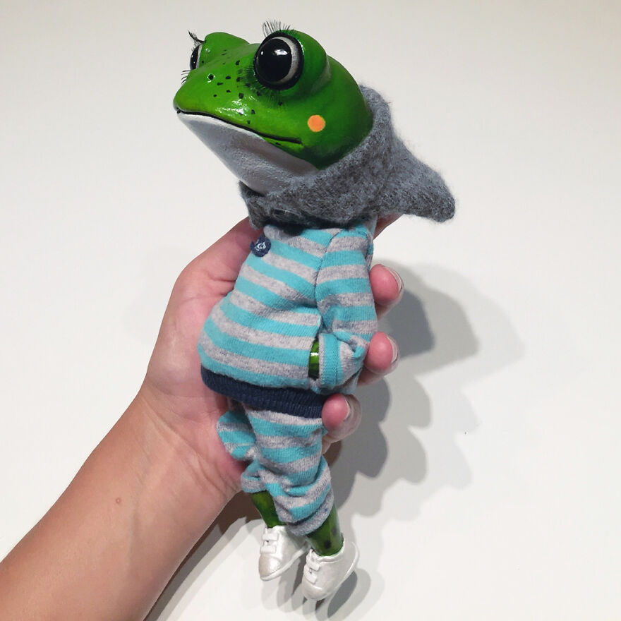 Russian Artist Makes Clay Dolls That Are Cute And Fashionable